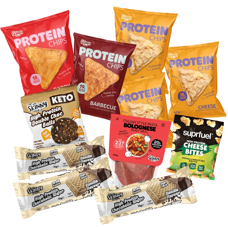 The Skinny Food Co – Proteinreiches Heldenpaket