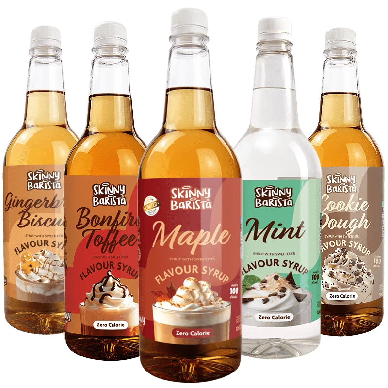 1 Liter Sirup Bundle 5 für 19 £