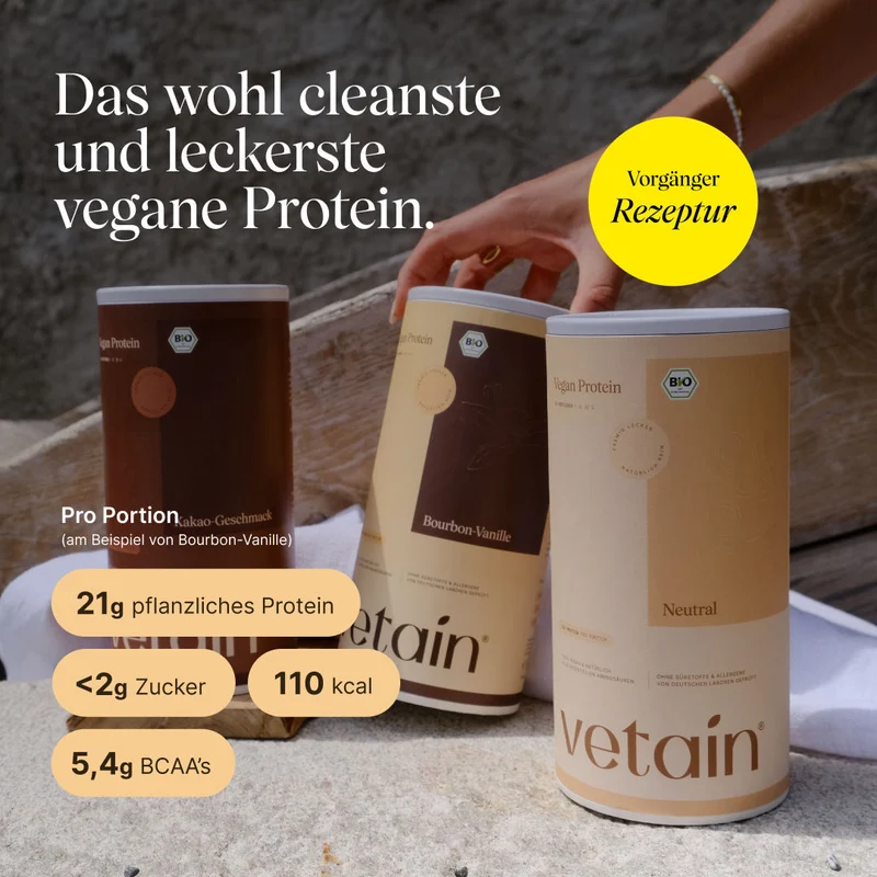 Vegan Protein (600g/BIO) - alte Rezeptur
