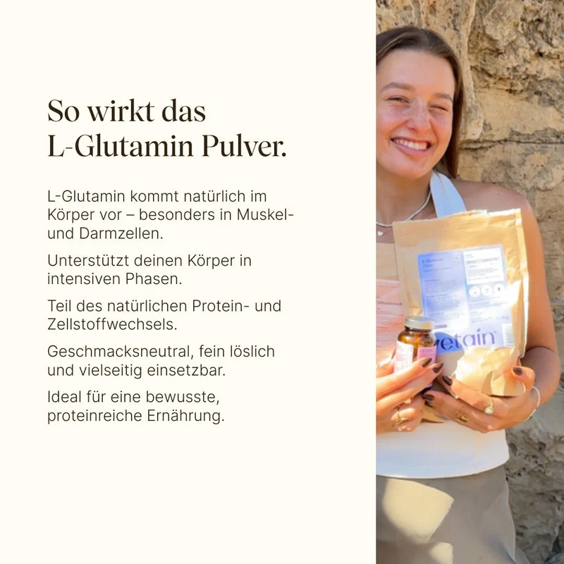 L-Glutamin Pulver - 500g