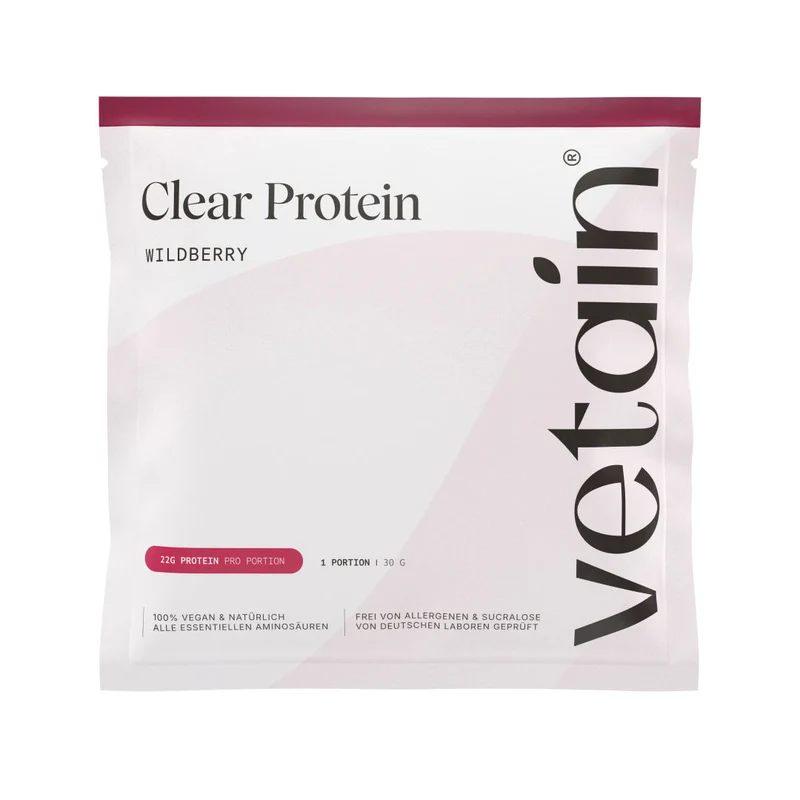 Clear Protein Probierpaket (5x30g) INKL. Bio-Shaker