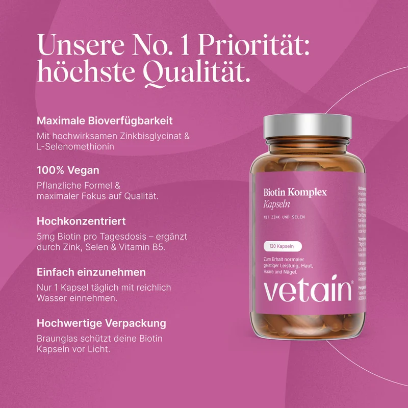 Biotin Komplex - (120 Kapseln)