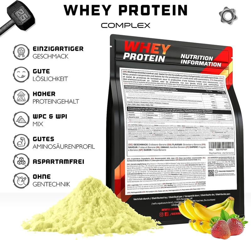 Whey Protein Komplex GEN (1000g)