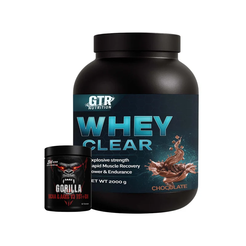 Whey Clear 2kg Chocolate + FREE BCAA 620g _ Save 15%