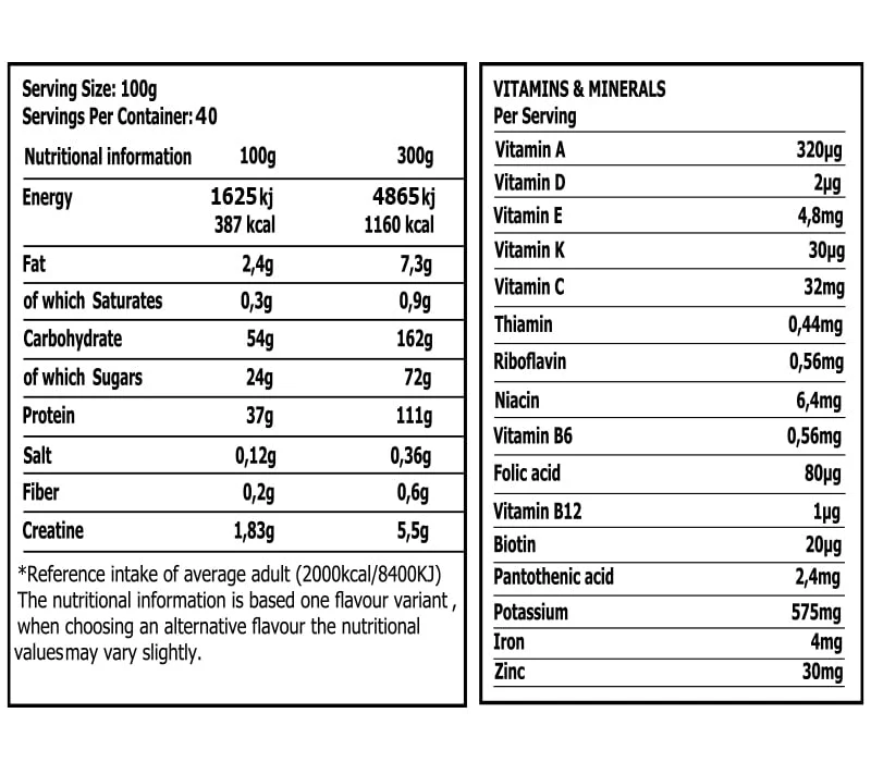 Hercules Whey 3KG Strawberry + Hercules Mass 4KG Chocolate + Free EAA 620g