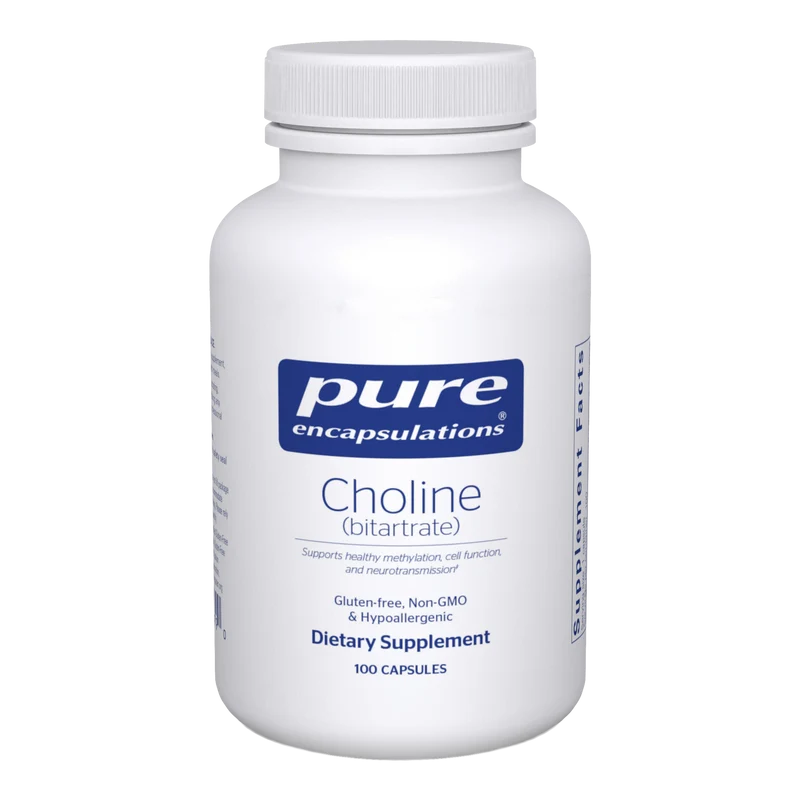 Pure Encapsulations Choline (bitartrate)