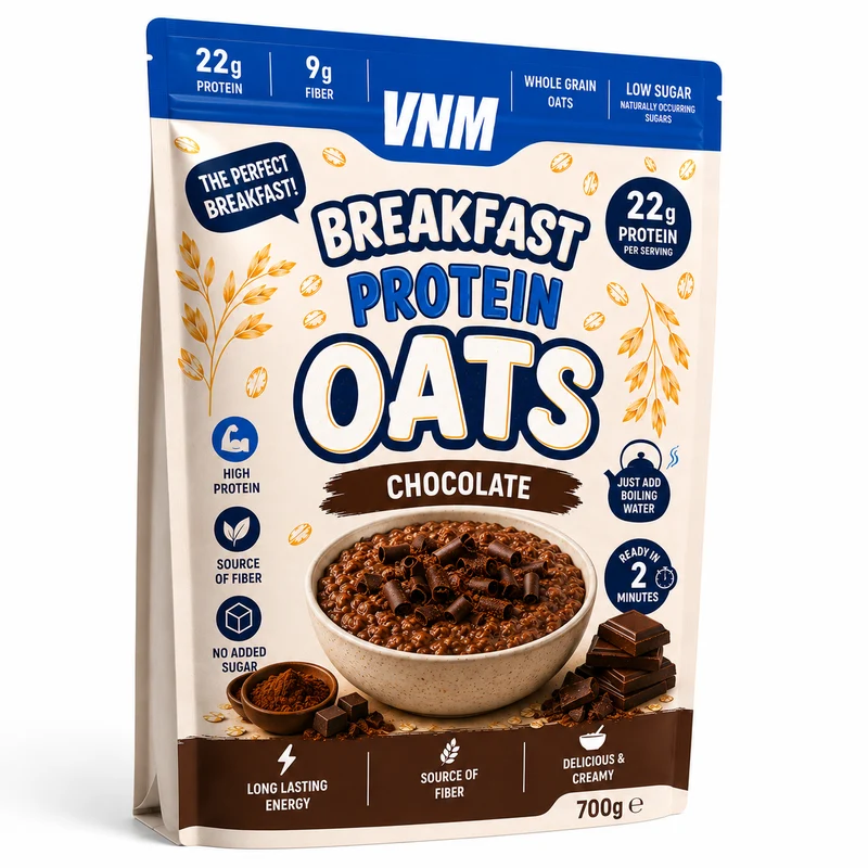Frühstücksprotein-Haferflocken