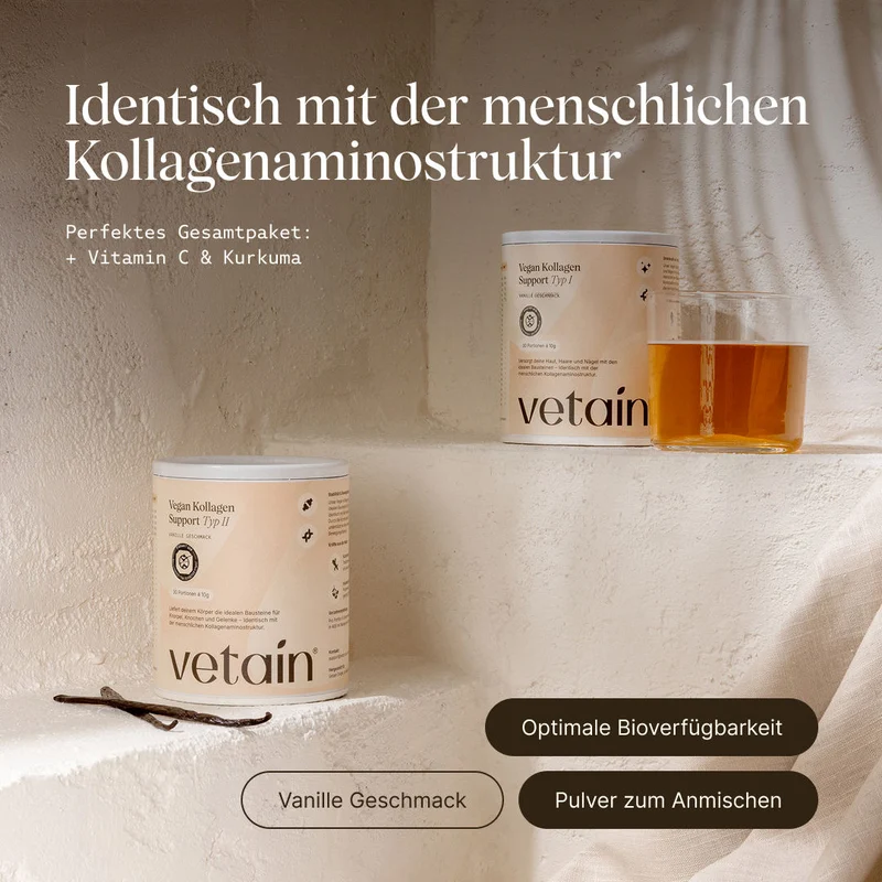 Kollagen-Bundle: Typ 1 & 2 + free Shaker & Info-Handout