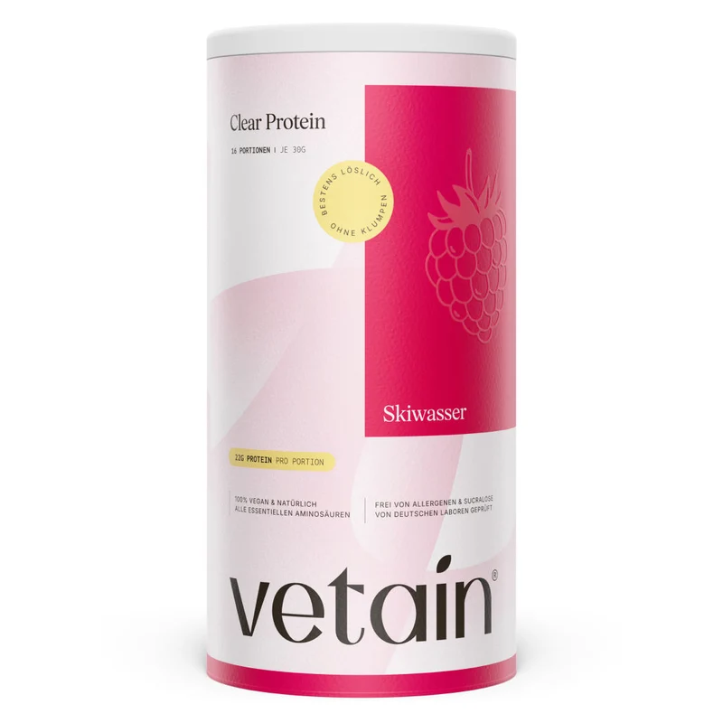 Vegan Clear Protein Skiwasser (480g)