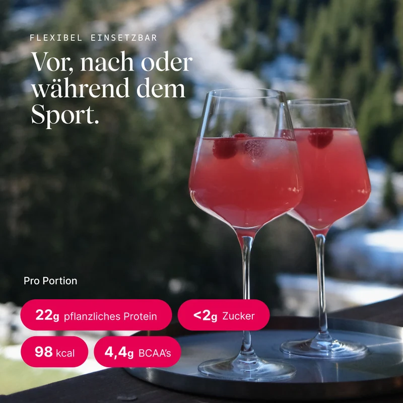 Vegan Clear Protein Skiwasser (480g)