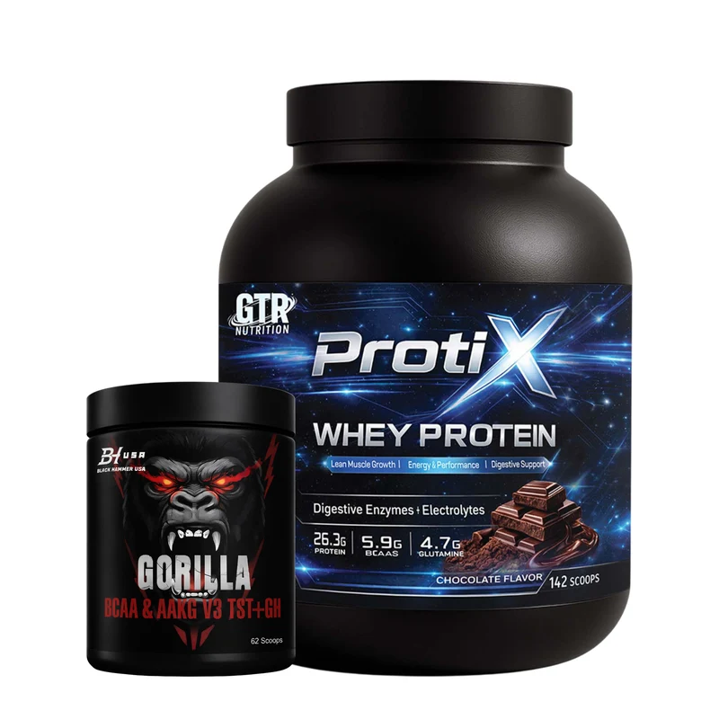 PROTIX Whey Protein 5KG Chocolate + FREE Gorilla BCAA 620G