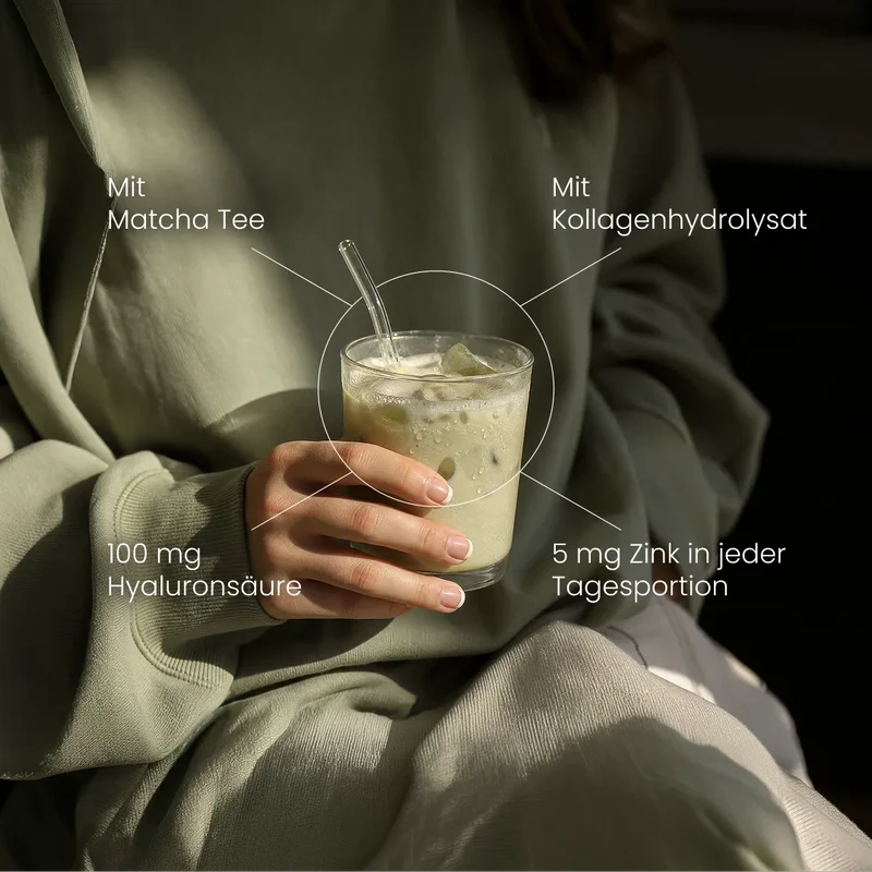 Kollagen Iced Matcha