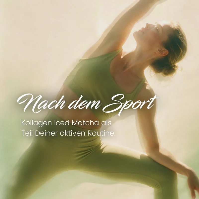 Kollagen Iced Matcha