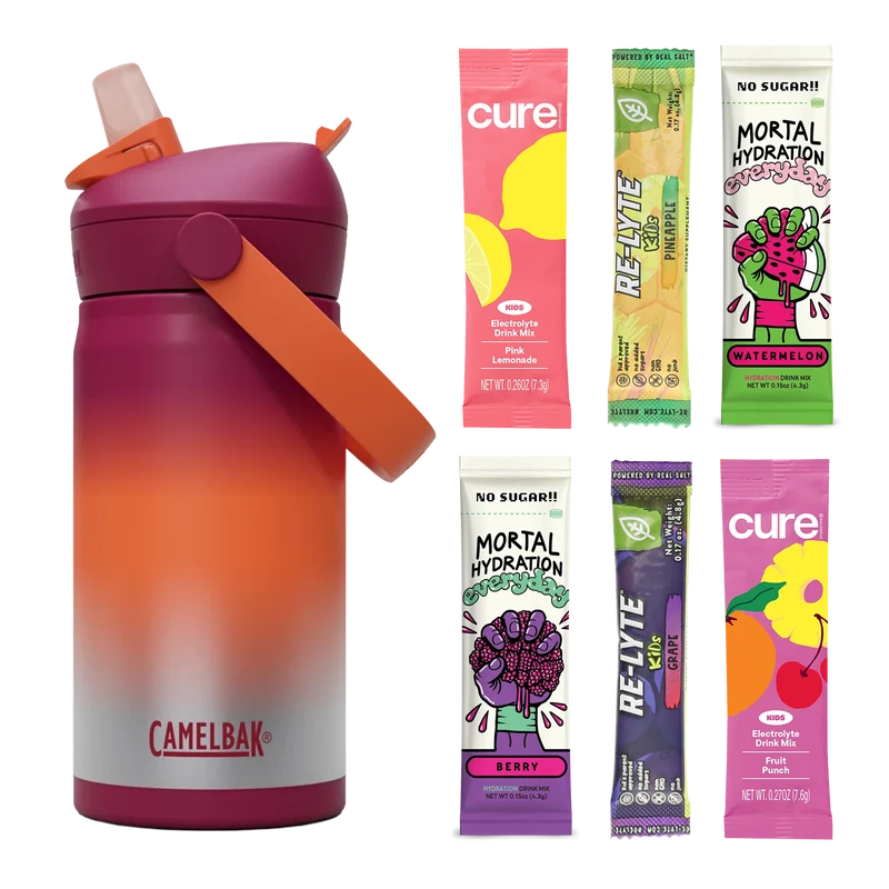 Kids Hydration Pack + Insulated Bottle