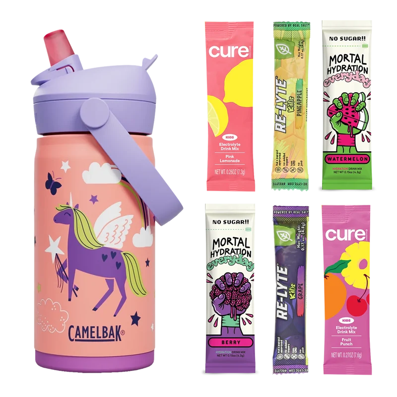 Kids Hydration Pack + Insulated Bottle