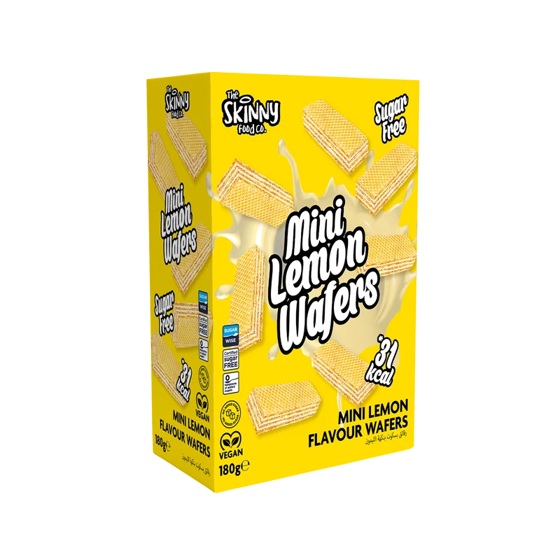Dünne Mini-Zitronenwaffeln 180g