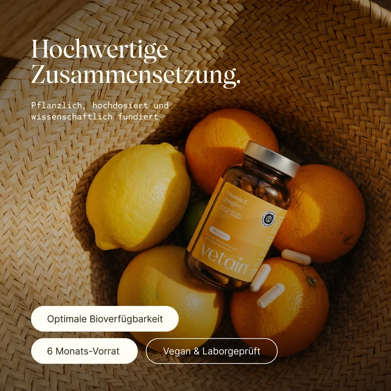 Vitamin C gepuffert (365 Kapseln)