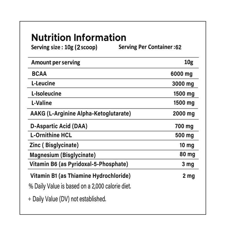 Black Power V2 + Free BCAA 620g - SAVE 30€