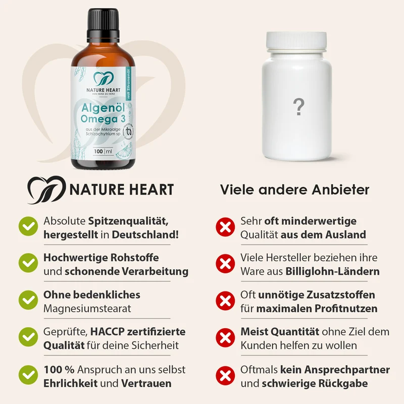 Algenöl Omega 3