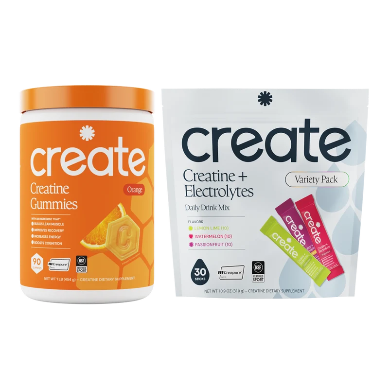 Create Creatine Gummies + Creatine Electrolytes