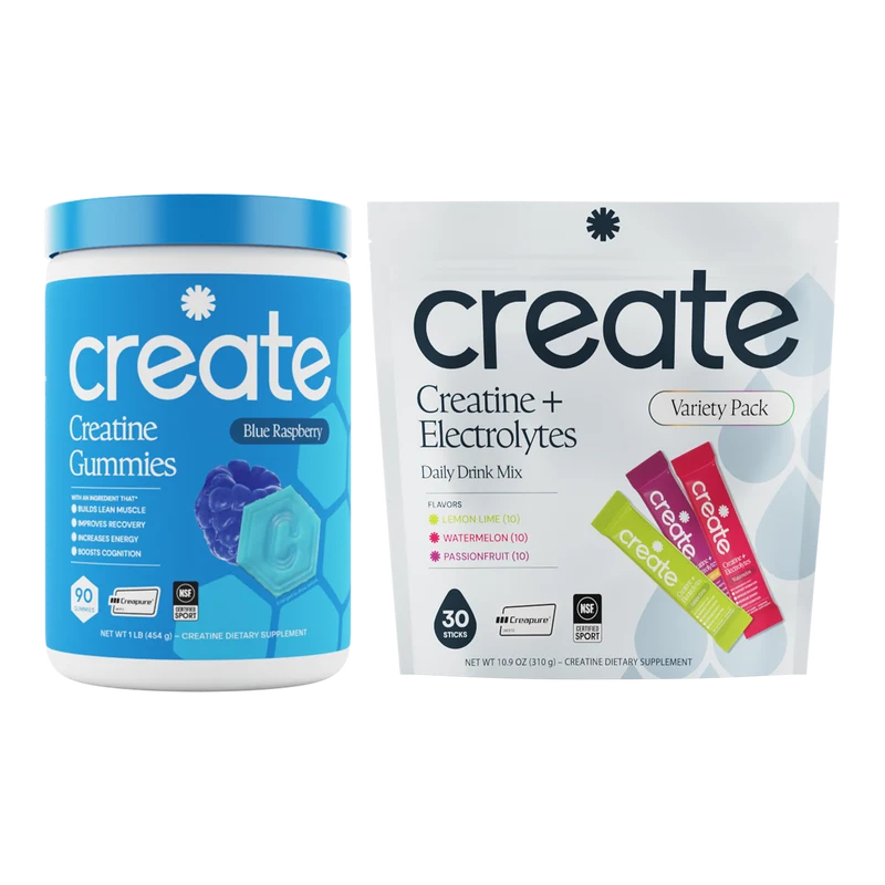 Create Creatine Gummies + Creatine Electrolytes