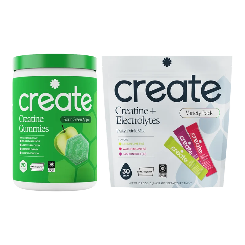 Create Creatine Gummies + Creatine Electrolytes