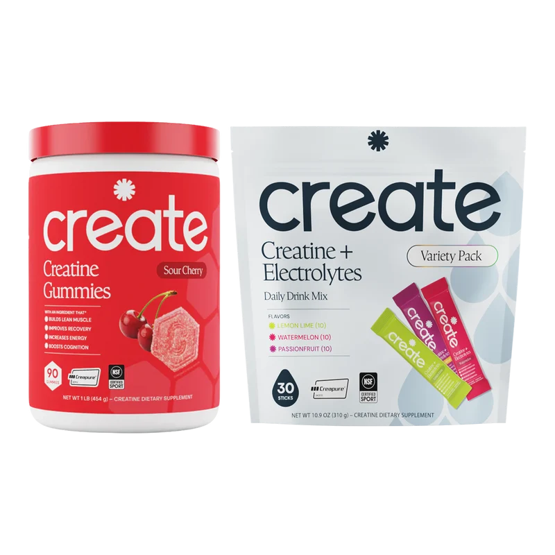 Create Creatine Gummies + Creatine Electrolytes