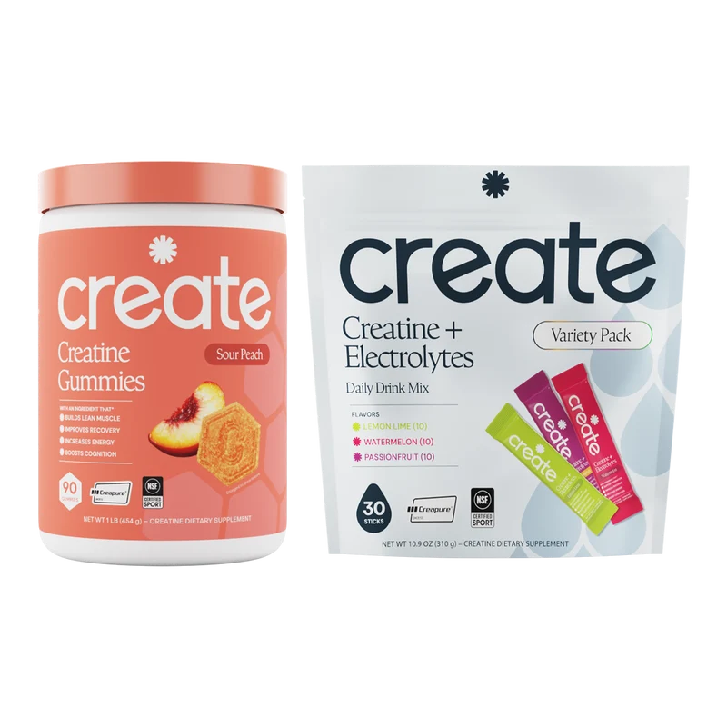 Create Creatine Gummies + Creatine Electrolytes