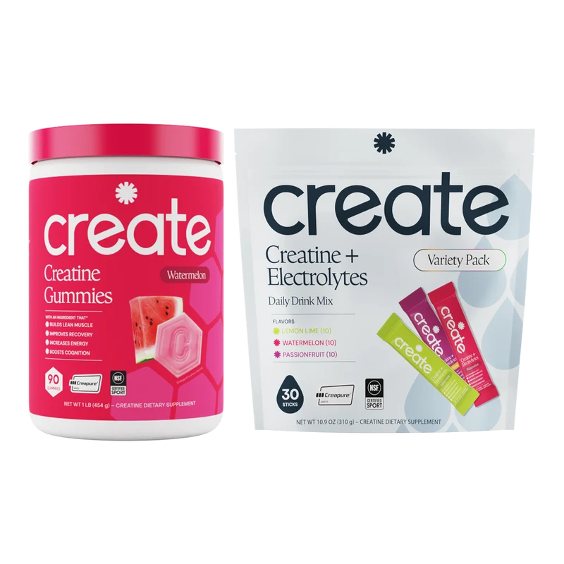 Create Creatine Gummies + Creatine Electrolytes