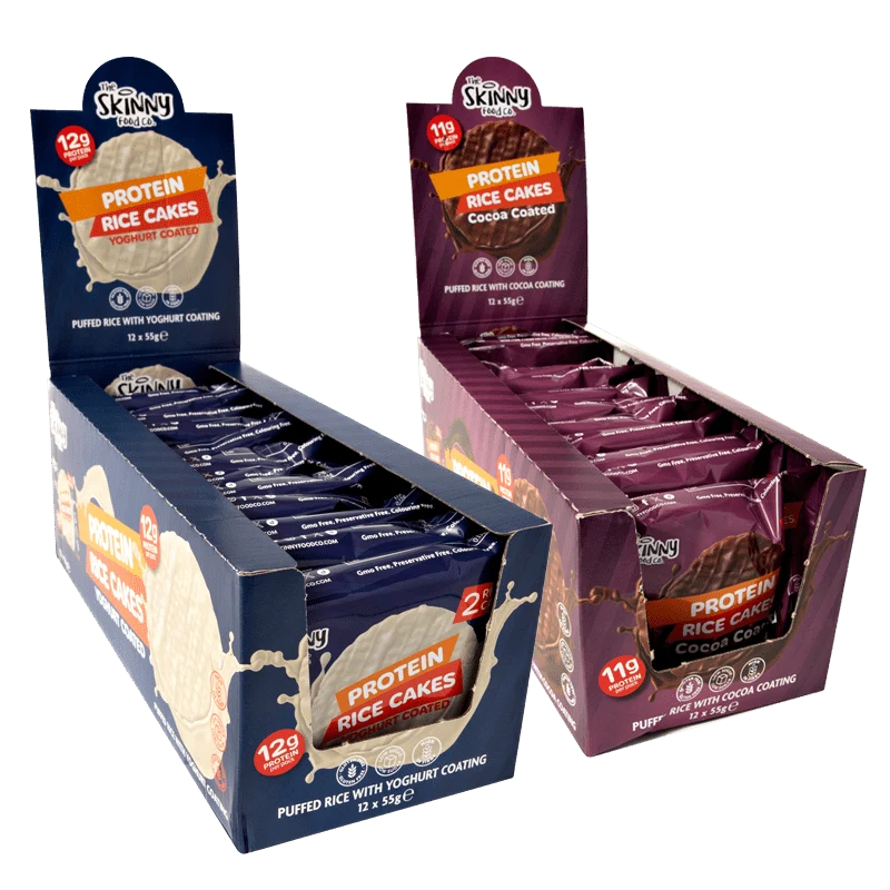 Skinny High Protein Reiskuchen Kollektion - 24 x 55g