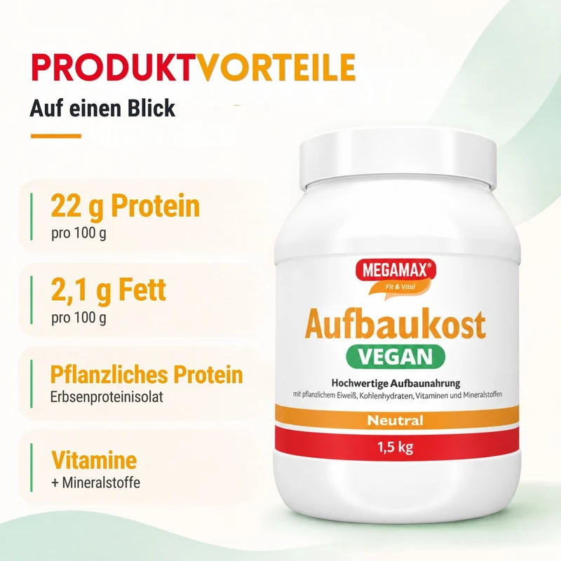 Aufbaukost VEGAN