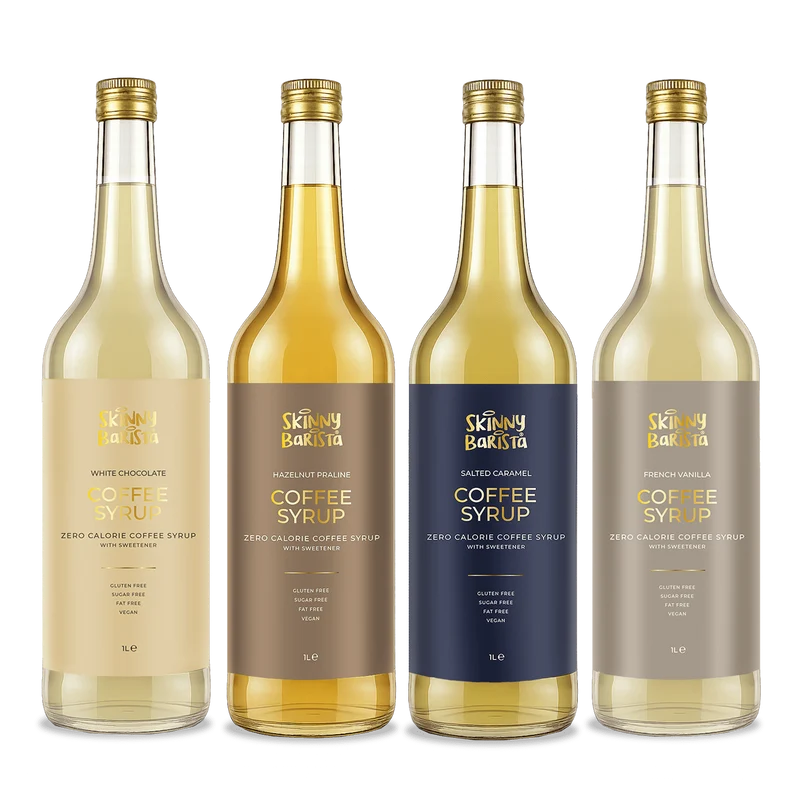 Die Skinny Barista Premium Kaffeesirup-Kollektion