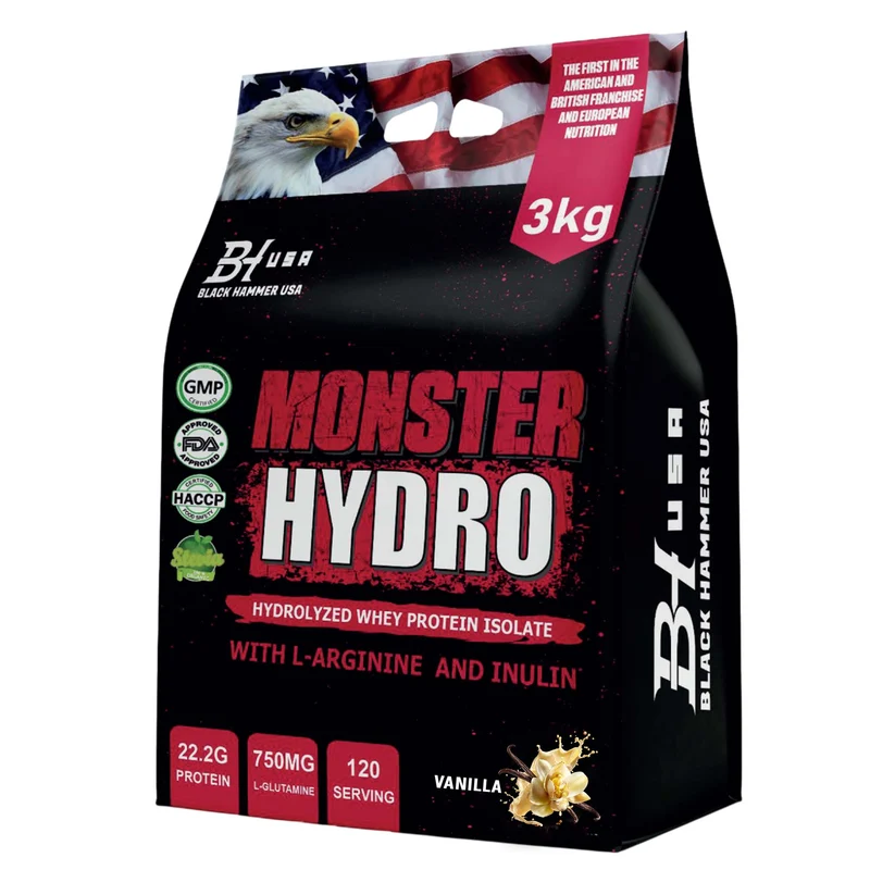 24H DEAL: 4× MONSTER Hydro 3KG – All 4 Flavors