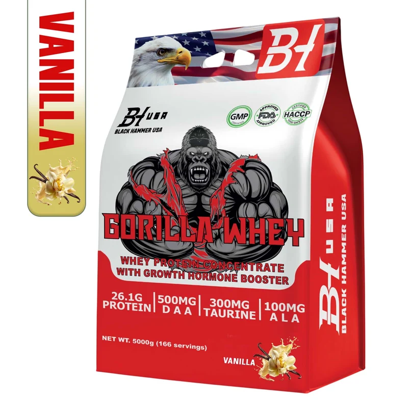 24H DEAL: 4× Gorilla Whey 5KG – All 4 Flavors
