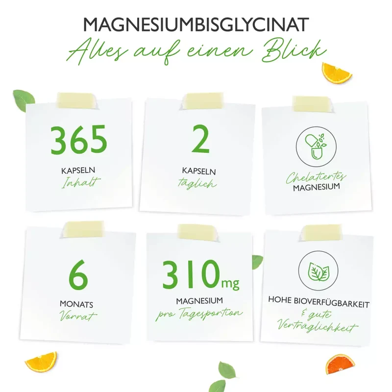 Magnesiumbisglycinat - (240 Kapseln)