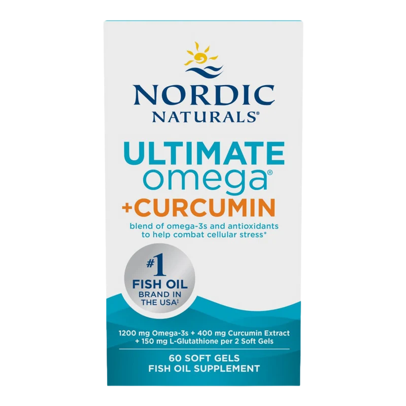 Nordic Naturals Ultimate Omega + Curcumin