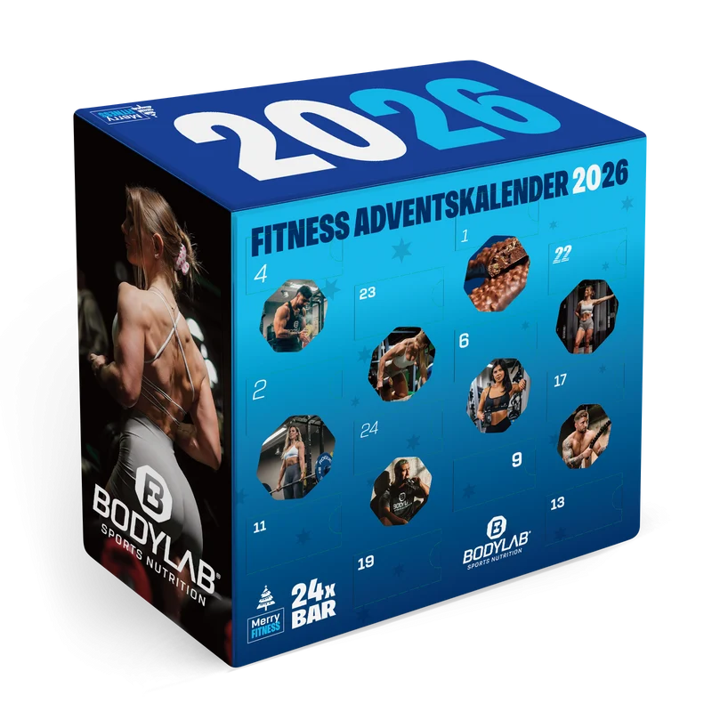 Unser BODYLAB Adventskalender im gemischten Doppelpack