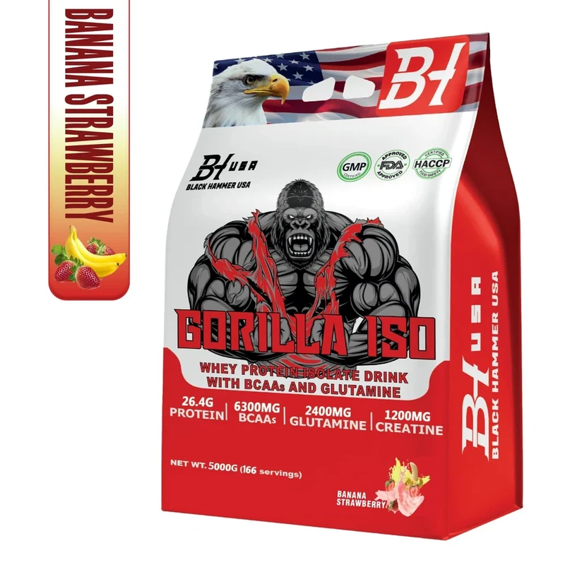 Friends Power Bundle | 2x Gorilla ISO 5KG + 2x FREE BCAA 620G