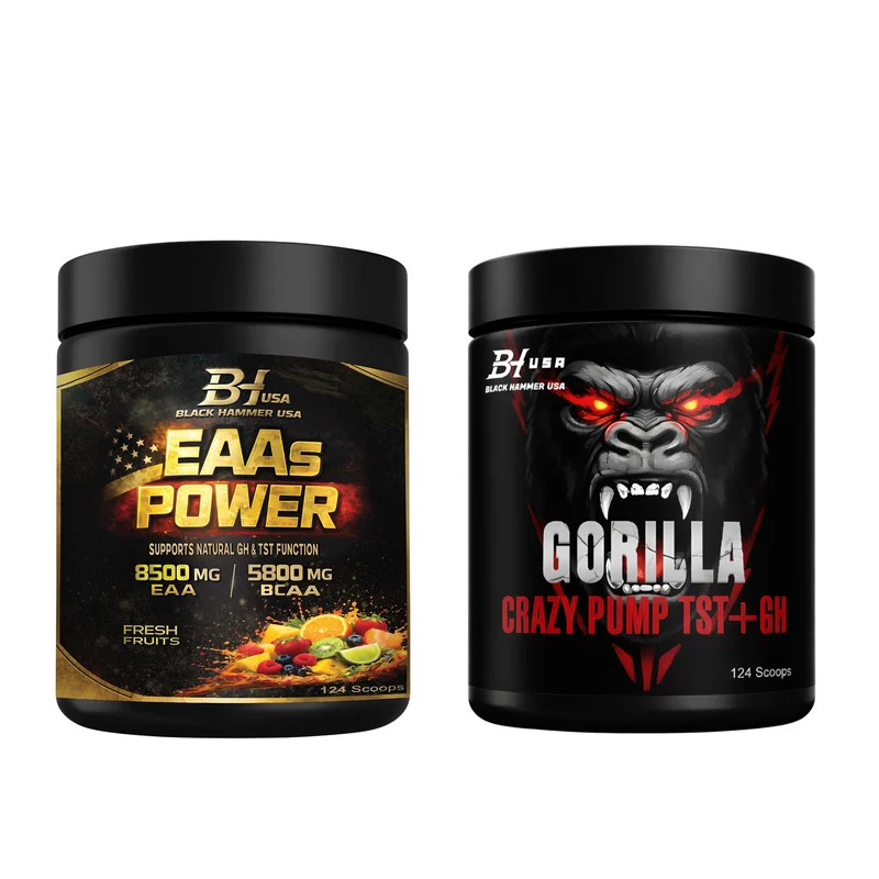 Gorilla Crazy Pump Watermelon 620g + EAA Fruits 620g _ Save 25%