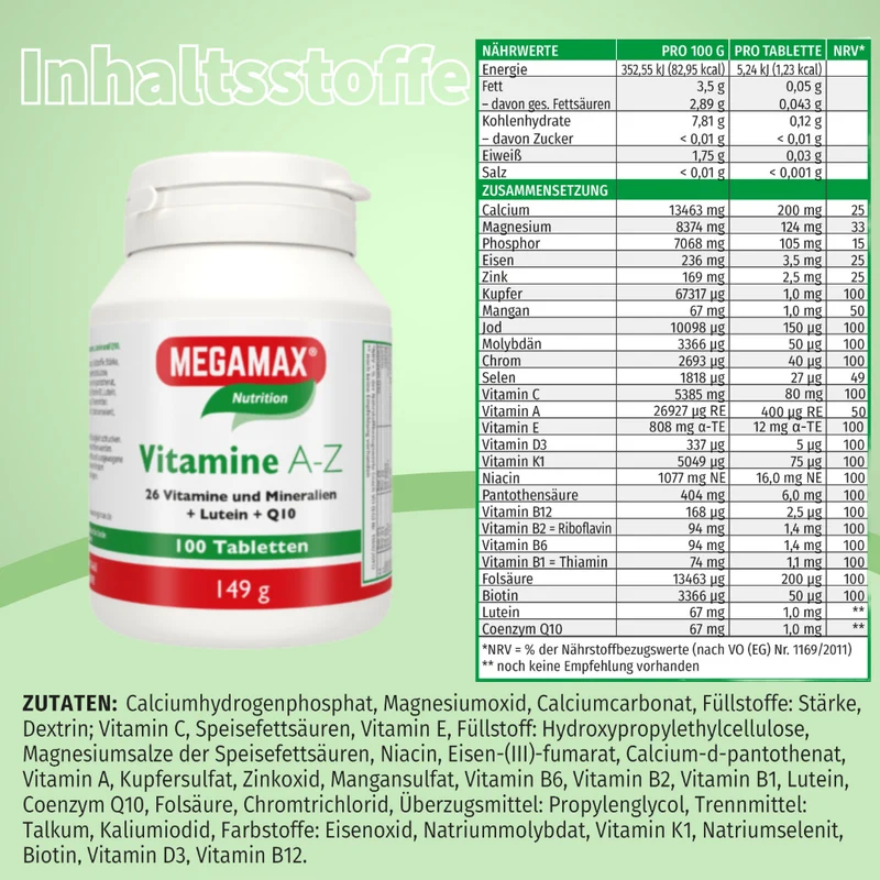 Vitamine A-Z