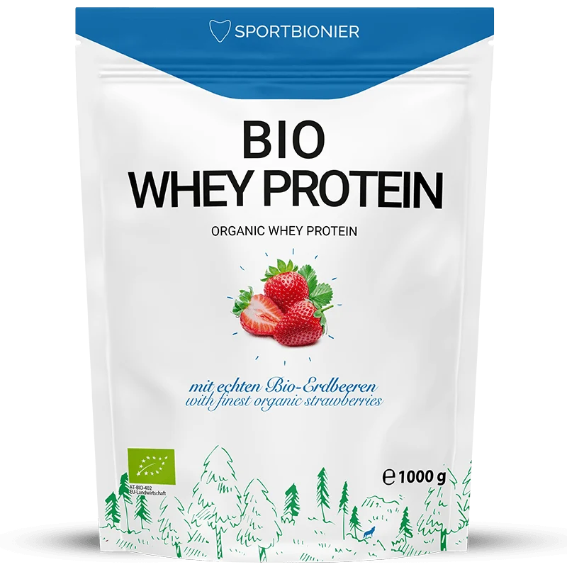 Bio Whey Protein Erdbeeren