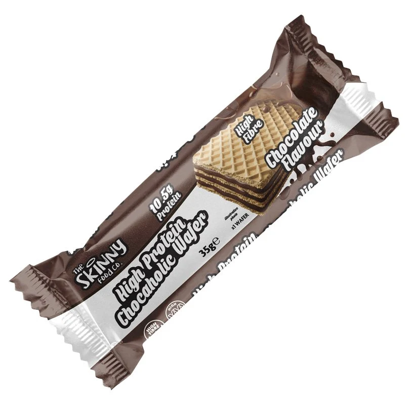 Skinny Chocaholic Schokoladen-Proteinwaffel, 35 g