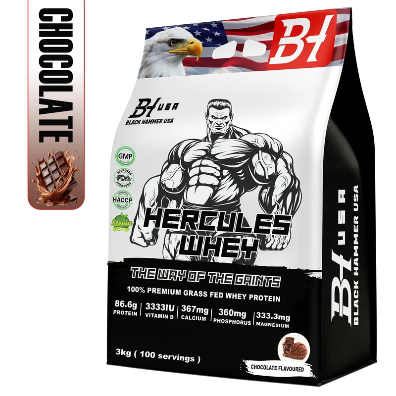 Limited Deal – 2× Hercules Whey Strawberry & Chocolate + FREE EAA 620g