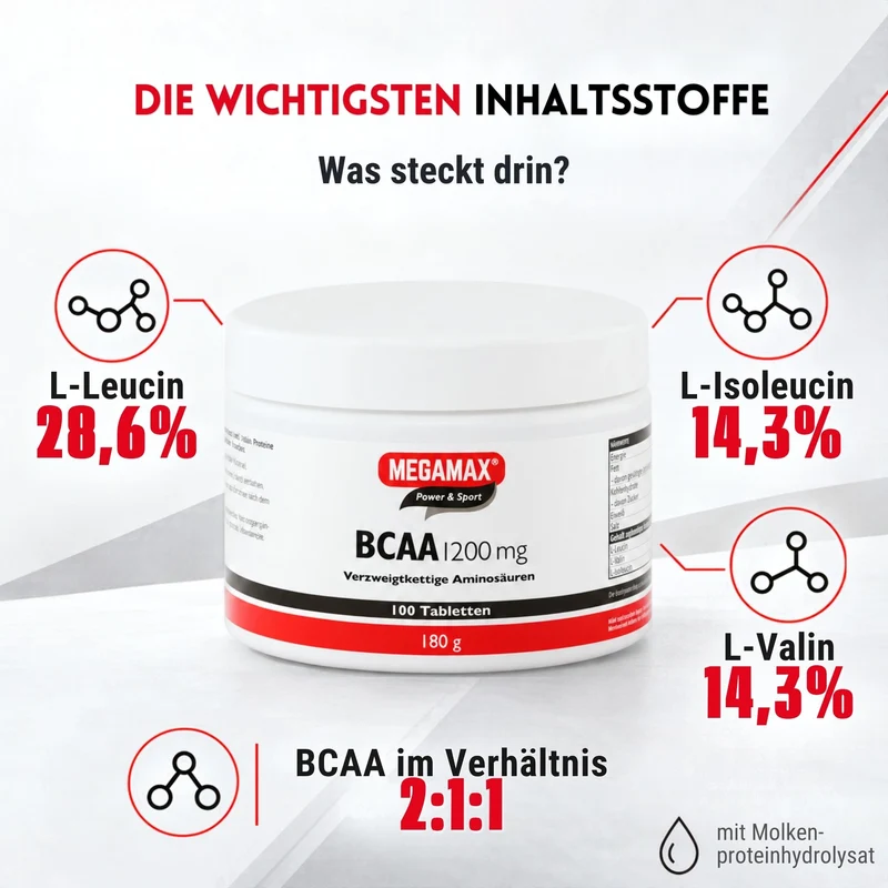 BCAA 1200 100 Tbl.