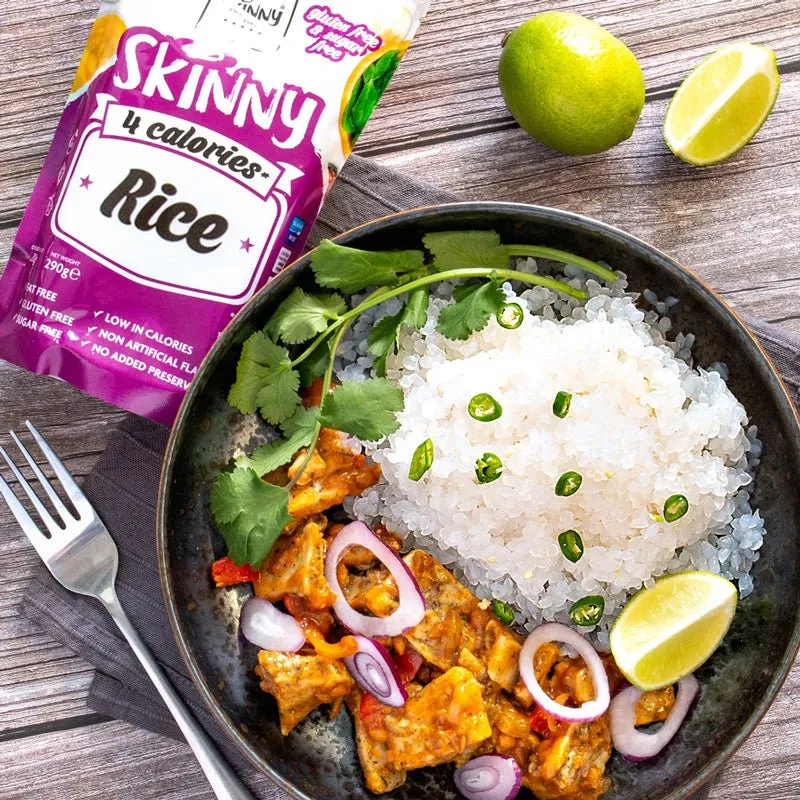 Kalorienarmer Konjac Skinny Rice – (6 x 290 g Karton)