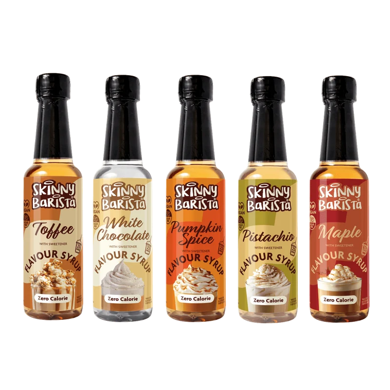 Das ultimative Angebot für kalorienarmen Sirup in limitierter Auflage – 5 Stück für 14.99 £