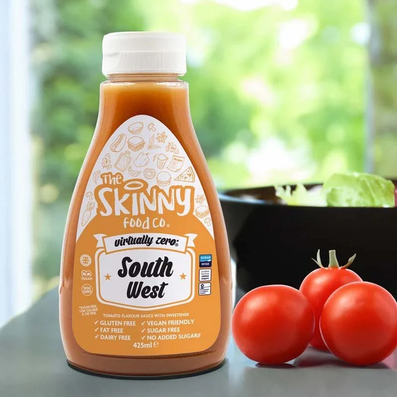 Case South West Virtually Zero© Calorie Skinny Sauce - 425 ml x 6 Einheiten