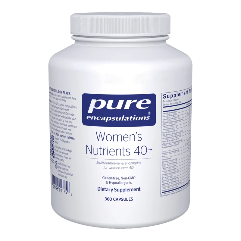 Pure Encapsulations Women's Nutrients 40+