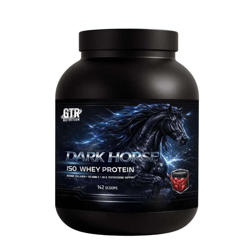 Dark Horse ISO Whey 5KG Strawberry + EAAs + Black Power Orange + Nano Creatine Lemon