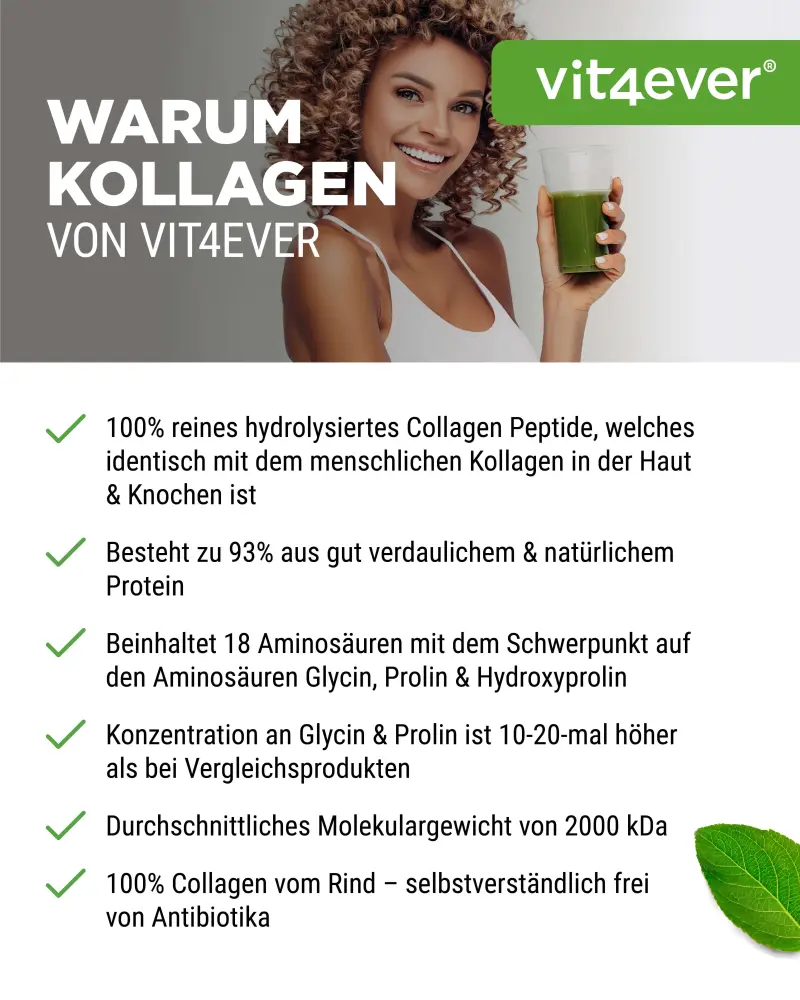Kollagen Pulver - Geschmacksneutral (1000g)